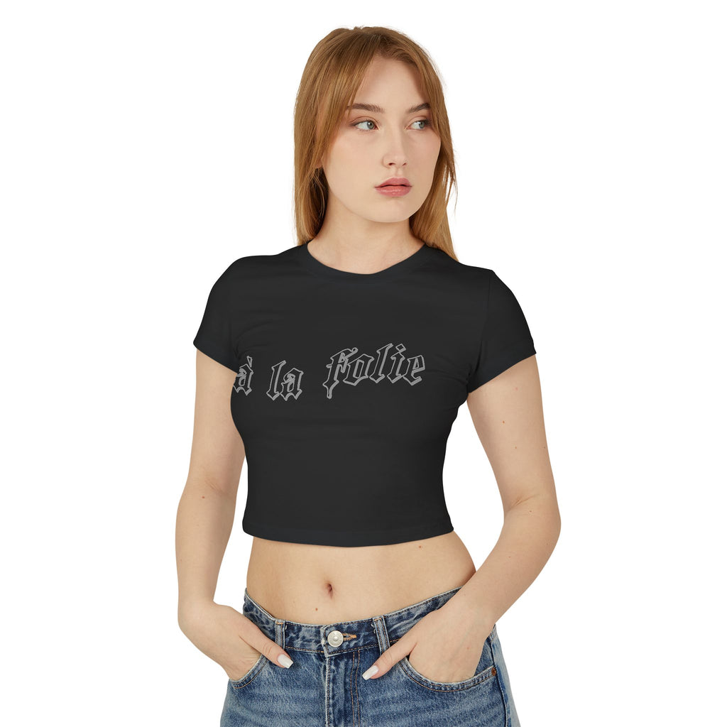 To Insanity Baby Tee | Psycho Ex