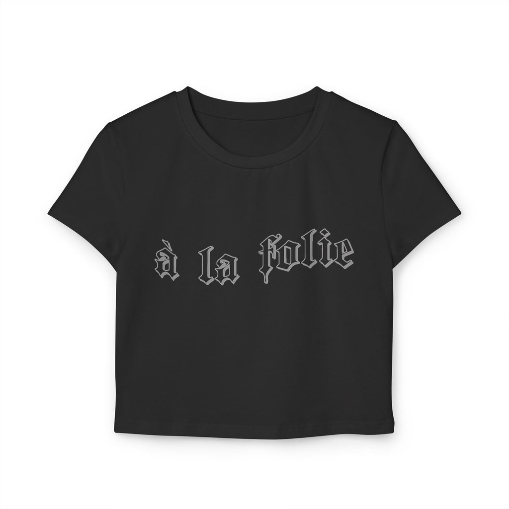 To Insanity Baby Tee | Psycho Ex