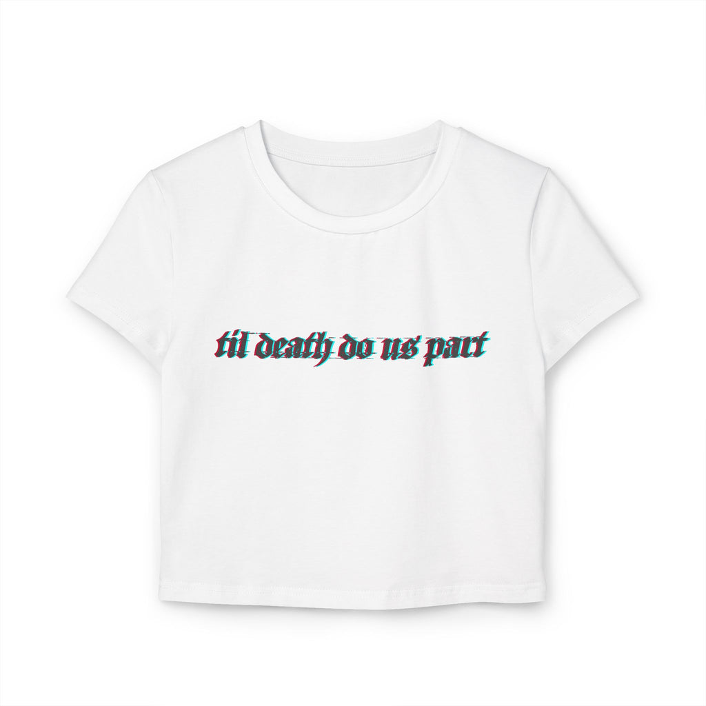 404: Reaper Not Found Baby Tee | Psycho Ex